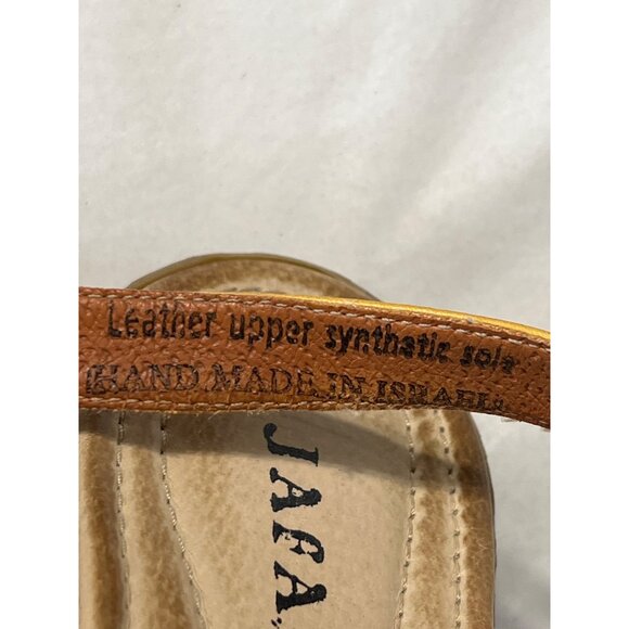Jafa Womens Leather Sandals Handmade In Israel size 39 - Picture 7 of 9